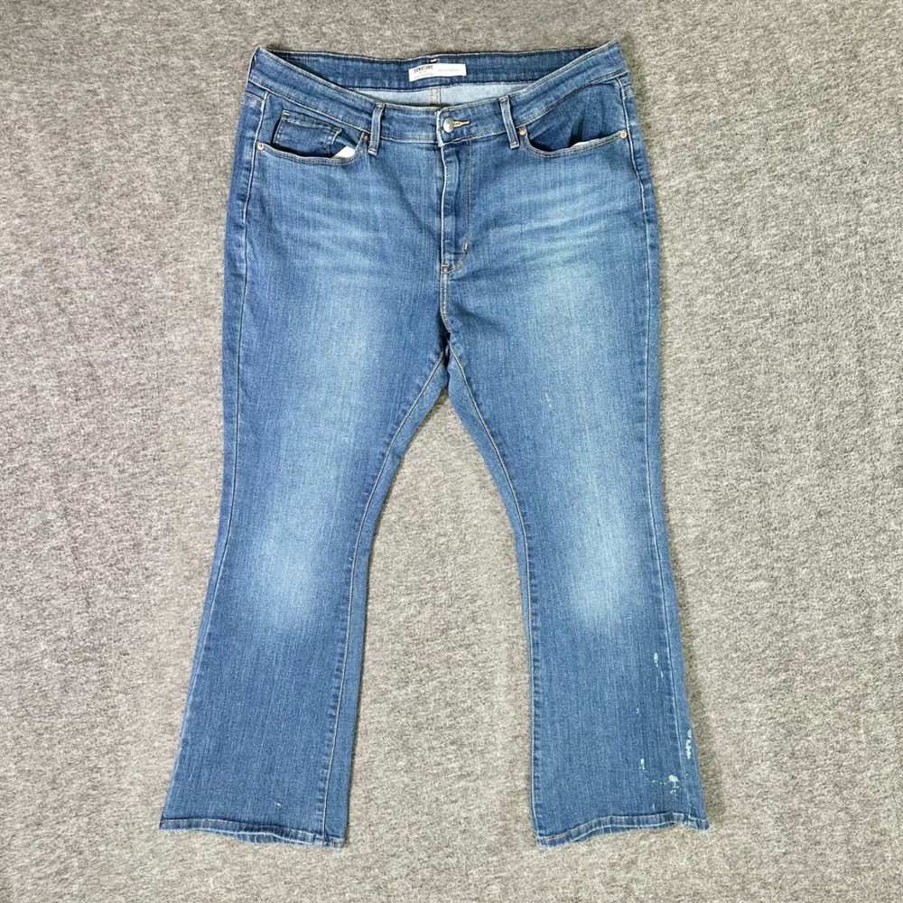 Signature by Levi Strauss Jeans Womens Size 14S Blue Bootcut Mid Rise Gold Label